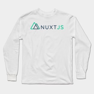 NuxtJS Logotypy Long Sleeve T-Shirt